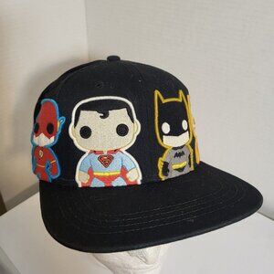 Funko Pop! Heroes Superman Batman Flash Joker DC Snapback Hat cap